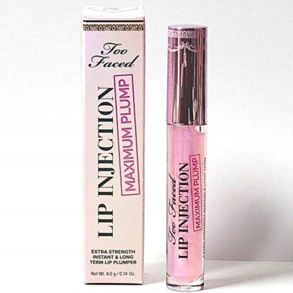 TOO FACED Maximum Plump Lip Injection Plumper Extra Strength pout filler - Picture 2 of 9